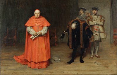 The Disgrace of Cardinal Wolsey by John Pettie